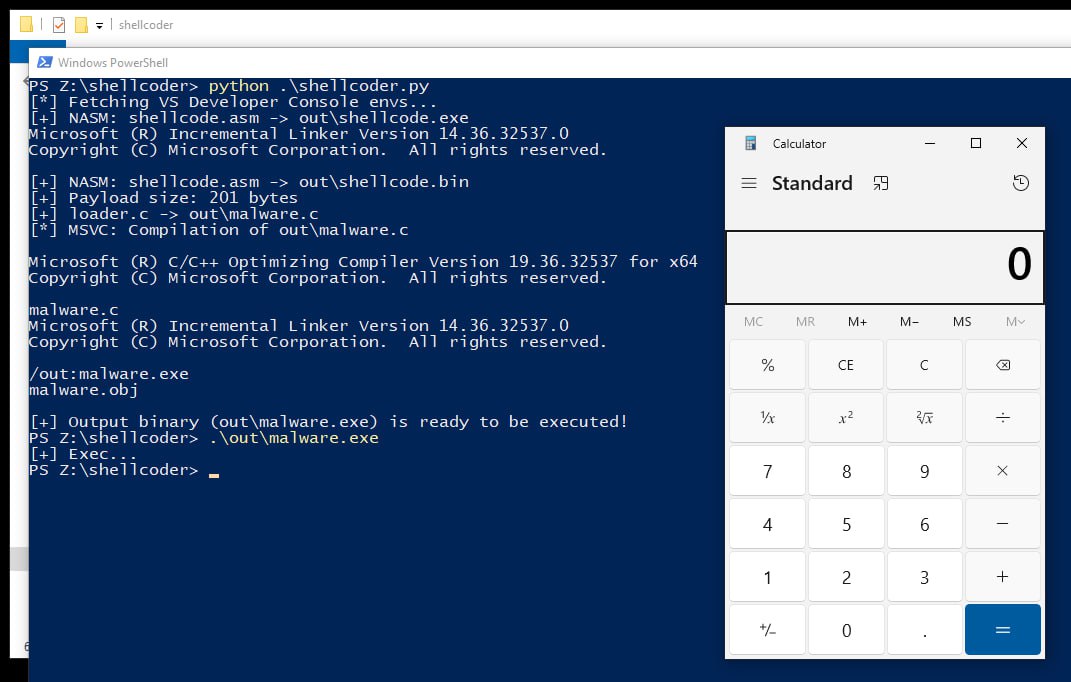 [Shellcode x64] Find and execute WinAPI functions with Assembly